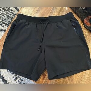 lululemon zeroed in 7” liner-less shorts (like new)